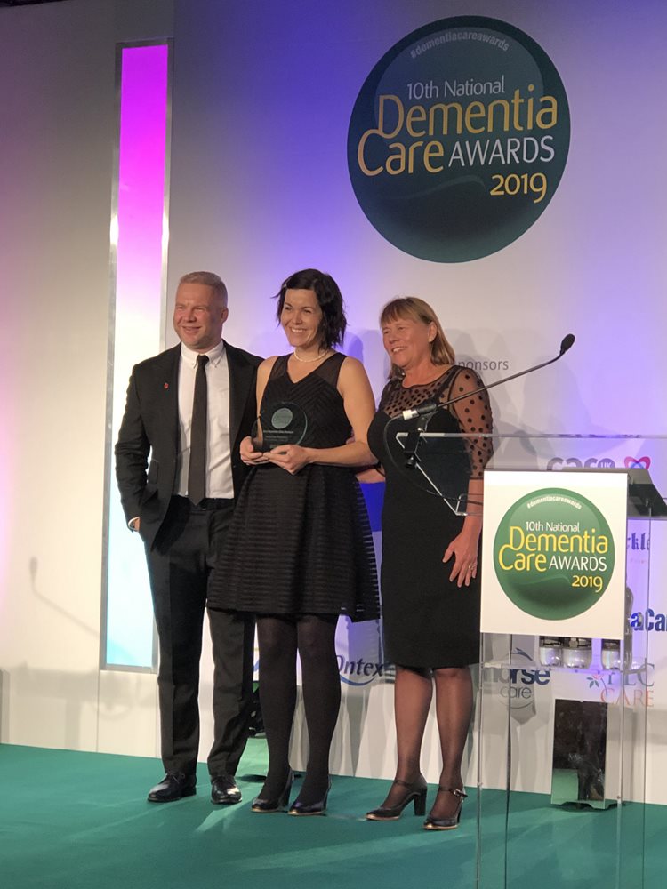 Worcester care home manager scoops national award